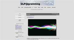 Desktop Screenshot of glprogramming.com
