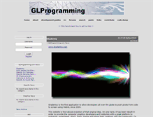 Tablet Screenshot of glprogramming.com